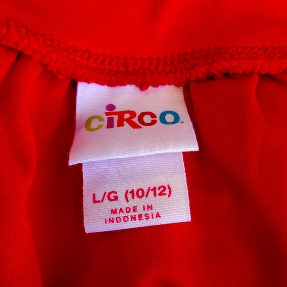Circo Girls Red Ruffle Skirt  - Picture 4 of 5